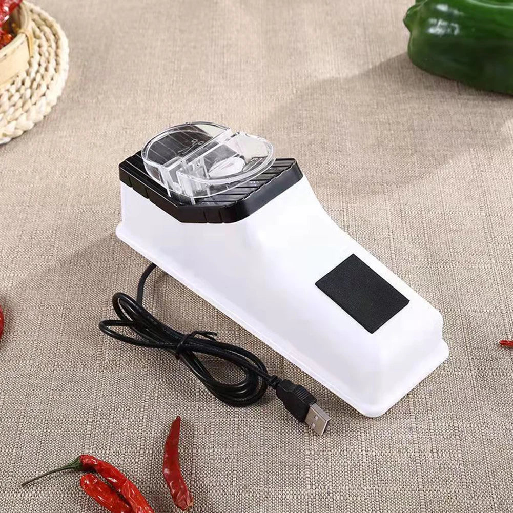 Knife Sharpener USB Automatic Knives Sharpeners Professional Rechargable Sharpeners Kitchen Knives Tool Knife Scissor Sharpening
