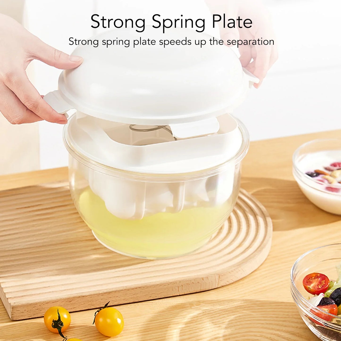 Qiilu Yogurt Whey Separator Strainer Filter For Home Kitchen Professional-Grade-Commercial