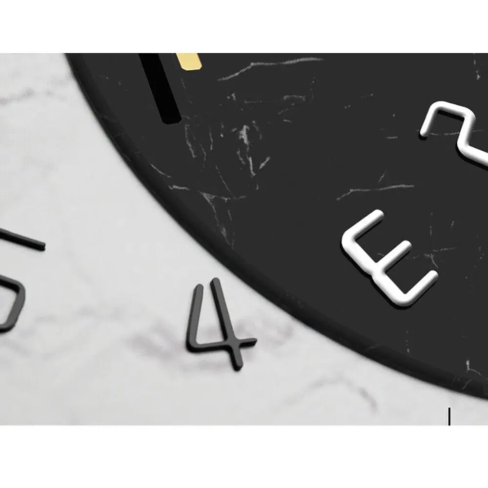 Hign-Concerned Premium-Quality Ultra-Silent Oversized Wall-Clock Decor-Grade Living-Room Office-Ready