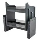 Hign-concerned 2-Tier Drop-Down Pull-Out Kitchen Cabinet Shelf