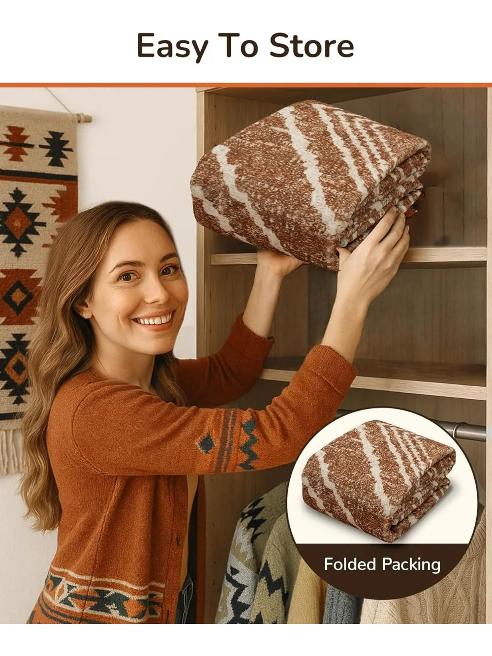 Hign-concerned Area Rug MachineWashableNonSlip UltraSoft LowPilePattern Western Tribal LivingRoom Entryway