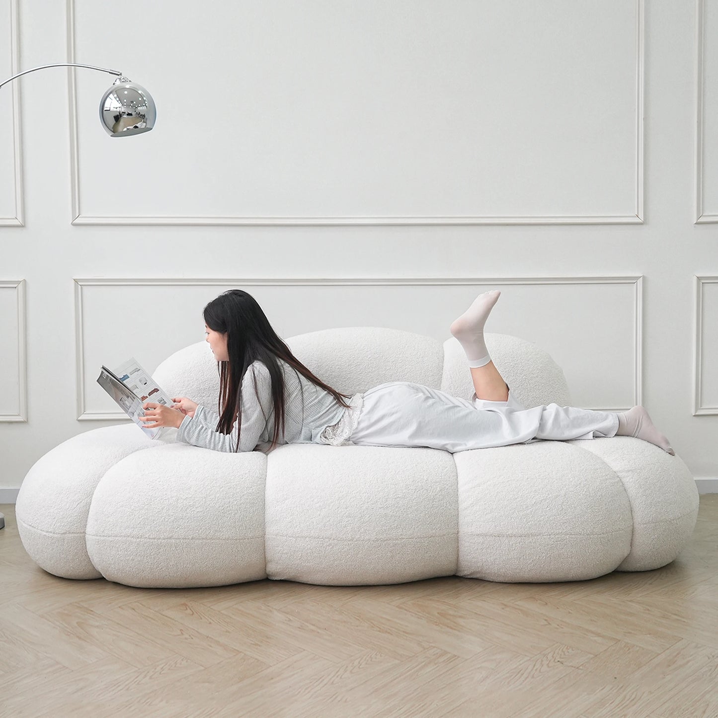 Sdorens Modern Cloud Shaped Couches Sofa for Living Room