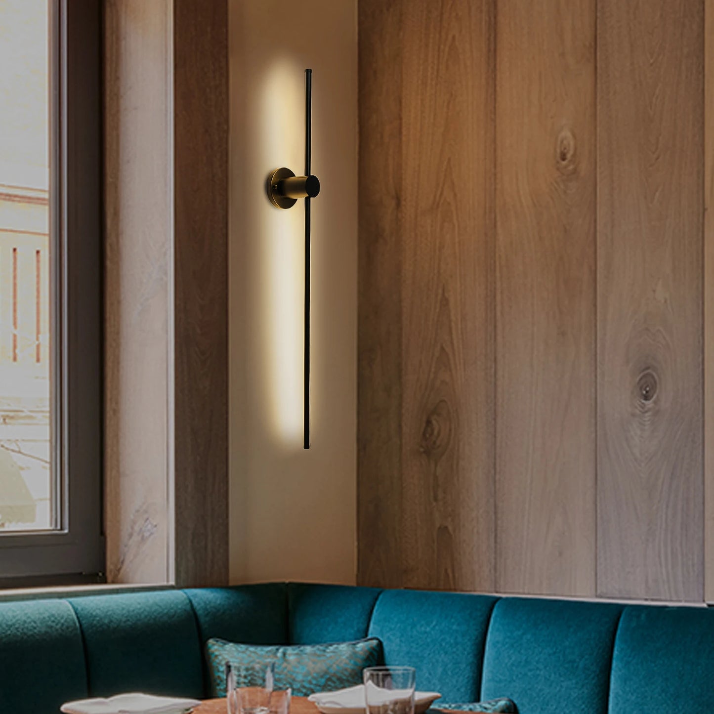 100cm 110v Wall Light, Long Led Acrylic Linear Wall Lamp For Living Rooms, Bedroom Bedside Tables, Bathroom Dressing Tables