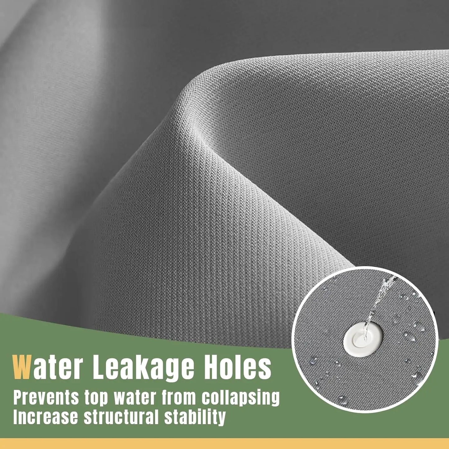 XMSJ Outdoor Gazebo Canopy With Double Roof Mosquito Net