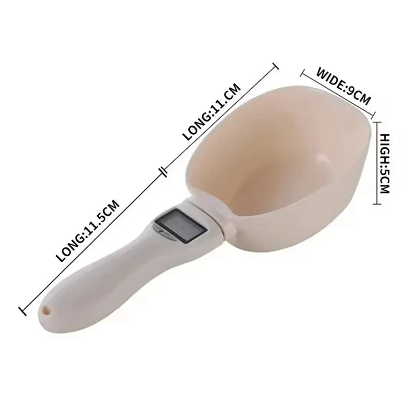 LCD Digital Measurement Adjustable Weighing Spoon Kitchen Scale Electronic Measuring Spoon Coffee Powder Scale Baking Scale Pet
