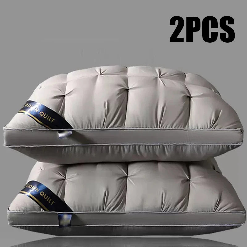 Guangdong 2 Piece Sleep Pillow Set Soft Support Hotel Pillows
