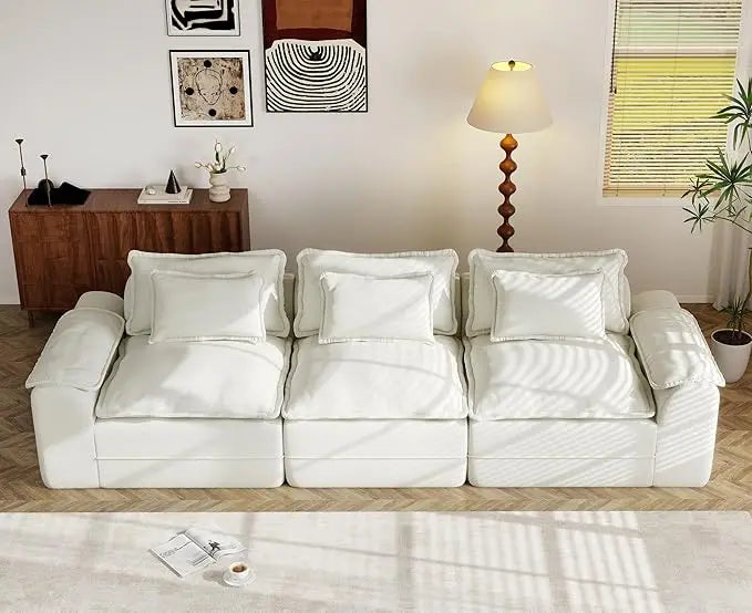 ANGDUO Cloud Sectional Sofa Modular Couch for Living Room