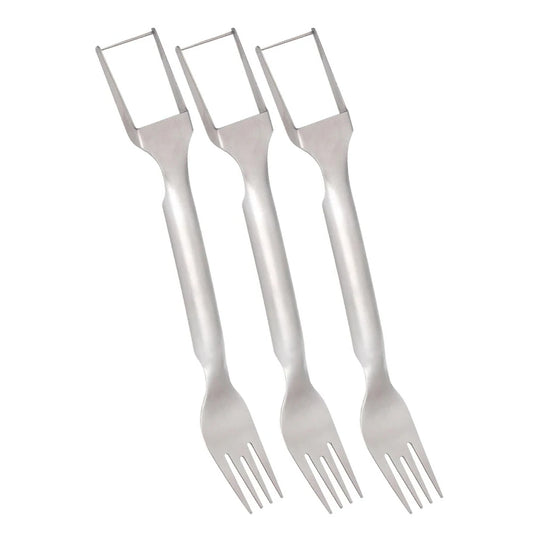 2 In 1 Watermelon Fork Slicer Dual Head Watermelon Cutter Knife Multi-purpose Fruit Cutting Fork for Home Kitchen Gadget