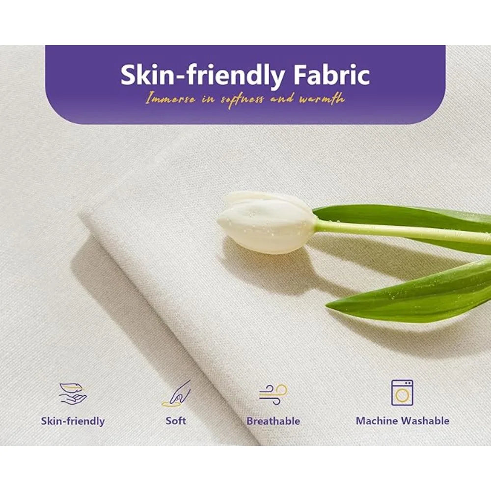 HUANZHUANG Cloud Modular Sectional Sofa U Shaped 4 Seater With Ottomans And Removable Covers