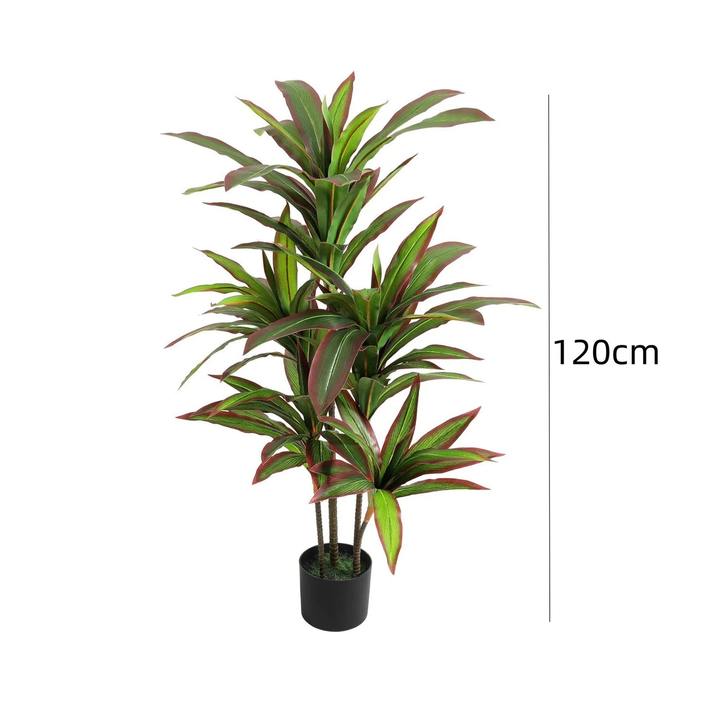Artificial Dracaena Indoor Plant in Pot With Adjustable Branches