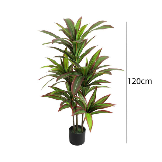 Artificial Dracaena Indoor Plant in Pot With Adjustable Branches