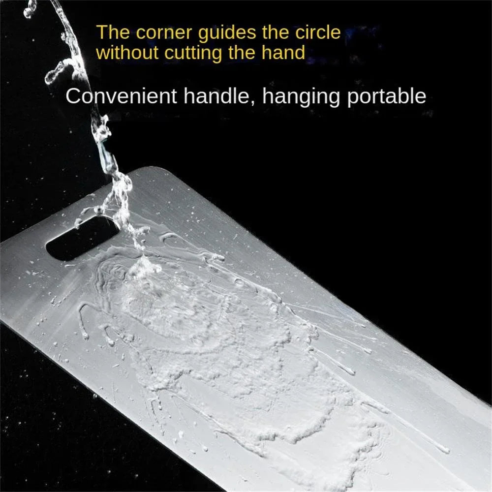 316 Stainless Steel Cutting Board - Thickened Anti-Mold Chopping Board for Vegetables, Meat, Cooking - Durable Kitchen Mat