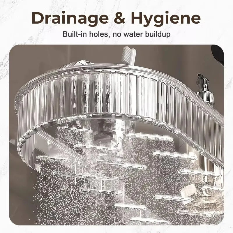 Isfriday Premium Heavy-Duty Shower Suction-Cup Shelf Organizer One Second Installation