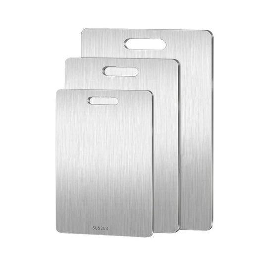 316 Stainless Steel Cutting Board - Thickened Anti-Mold Chopping Board for Vegetables, Meat, Cooking - Durable Kitchen Mat