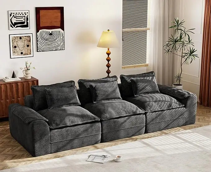 ANGDUO Cloud Sectional Sofa Modular Couch for Living Room