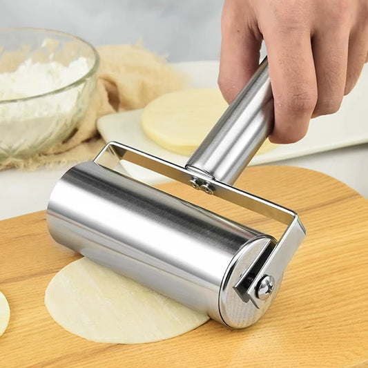 Hign-concerned Single Double Head Stainless Steel Nonstick Rolling Pin