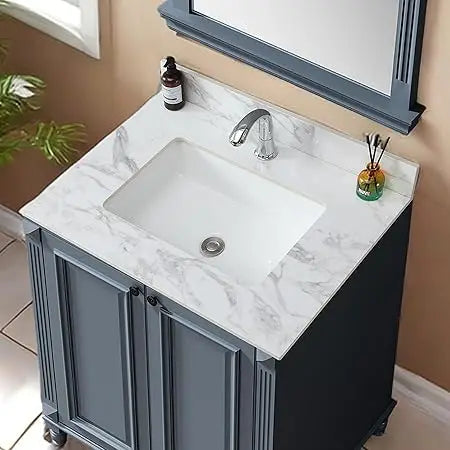 Capacity Sintered Stone Bathroom Vanity Top With Undermount Sink