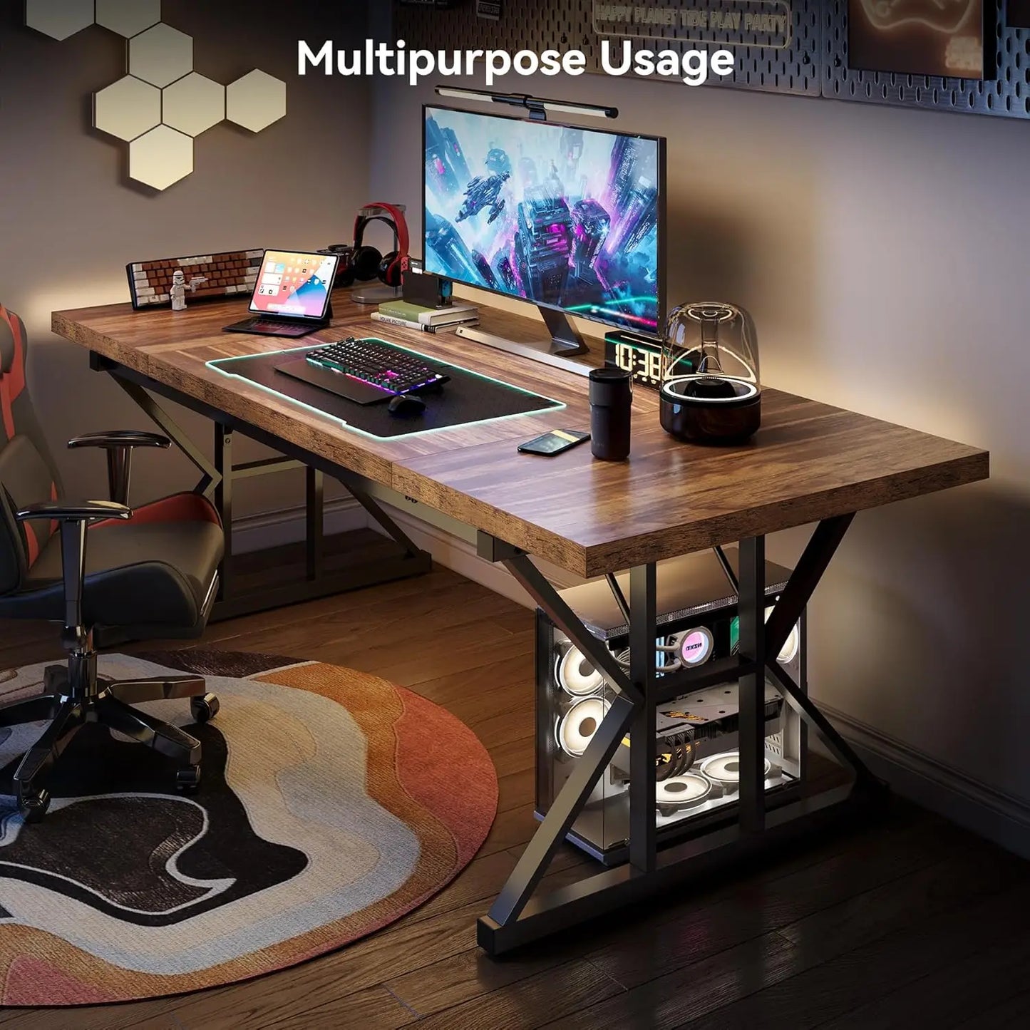 LITTLE TREE Modern Office Desk for Home and Professional Use