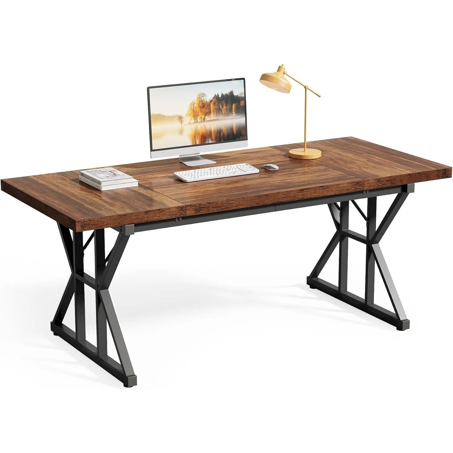 LITTLE TREE Modern Office Desk for Home and Professional Use