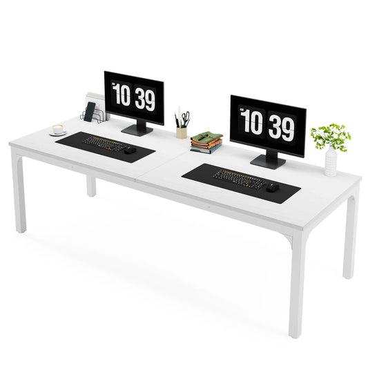 Tribesigns Extra Long Computer Desk For Home Office Two Person Desk