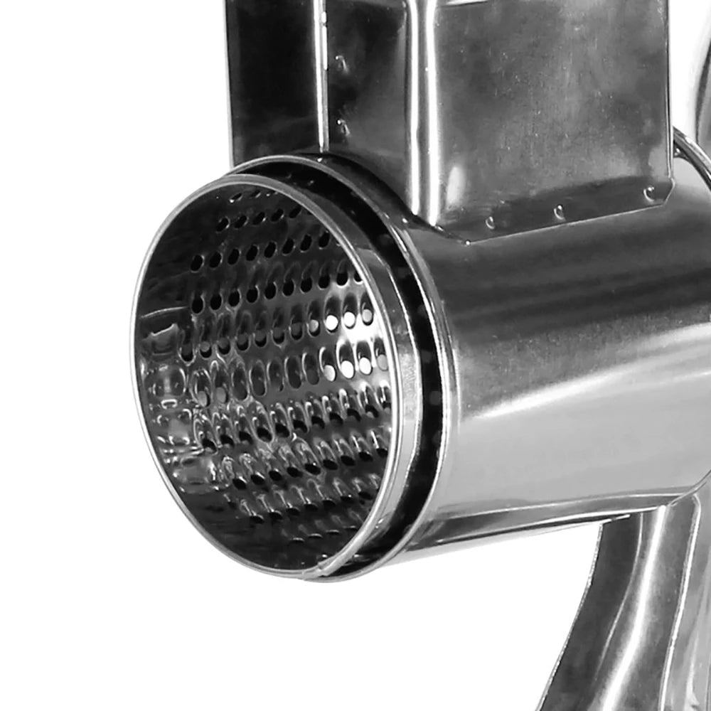 Rotary Grater Food Mills Grinder Set With 5 Drum Manual Rotary Vegetable Slicer Cutter Stainless Steel Kitchen Grater