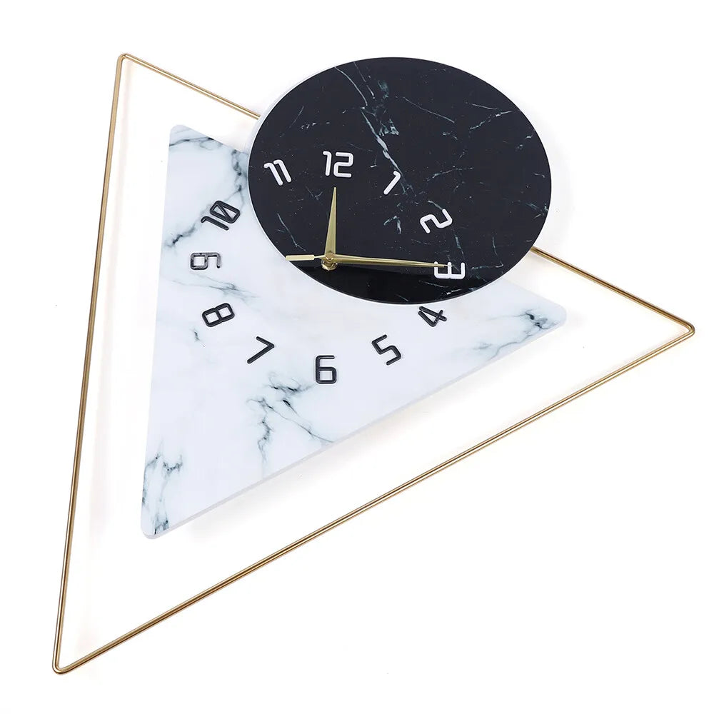 Hign-Concerned Premium-Quality Ultra-Silent Oversized Wall-Clock Decor-Grade Living-Room Office-Ready