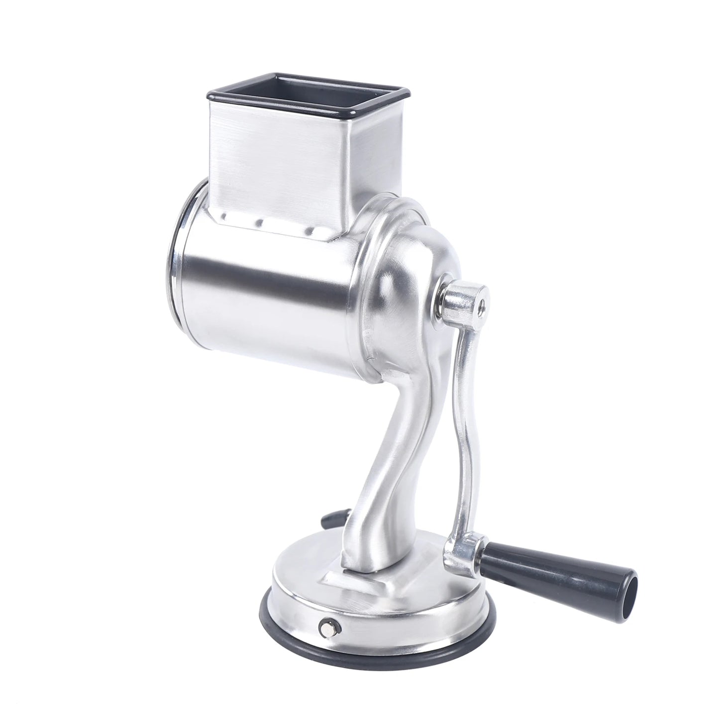 Rotary Grater Food Mills Grinder Set With 5 Drum Manual Rotary Vegetable Slicer Cutter Stainless Steel Kitchen Grater