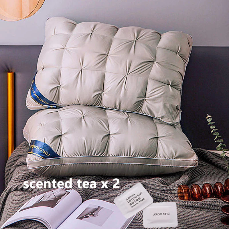 Guangdong 2 Piece Sleep Pillow Set Soft Support Hotel Pillows