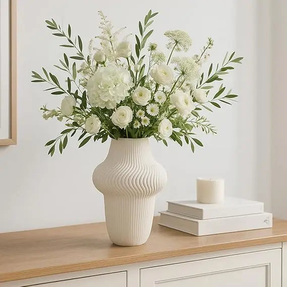 DAFIFY Texture Ceramic Vase Modern Stoneware Home Decor