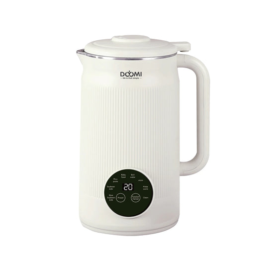 Nut Milk Maker Machine, 35oz Multi-Function Cow Milk Maker, Soy Milk Maker with 10 Blades for Homemade Plant-Based Milk, Oat, So