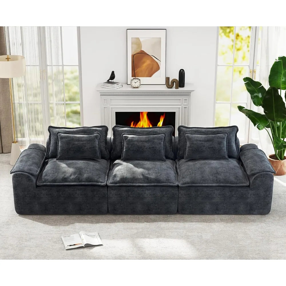 ANGDUO Cloud Sectional Sofa Modular Couch for Living Room